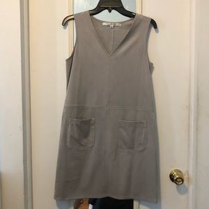 Awesome micro suede dress